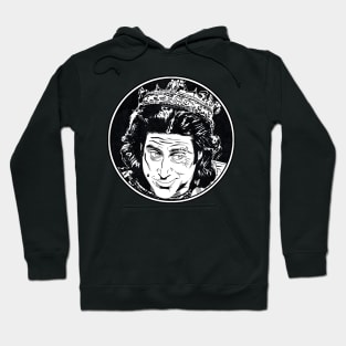 PRINCE JOHN - Robin Hood Men in Tights (Circle Black and White) Hoodie